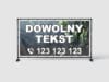 BANER REKLAMOWY - DOWOLNY TEKST - KW3 - 200X100 CM SUPER JAKOŚĆ!