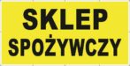 Baner Reklamowy 2 x 1 m -Sklep Spożywczy - Baner Premium - Mocny !