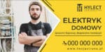 BANER PREMIUM - ELEKTRYK - USŁUGI ELEKTRYCZNE - 200X100 CM - SUPER JAKOŚĆ!