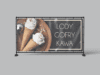 BANER PREMIUM - LODY, GOFRY, KAWA - 200X100 CM - SUPER JAKOŚĆ!
