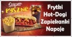 Baner Reklamowy 2 x 1 m -Frytki Zapiekanki Hamburgery - Baner Premium - Mocny !