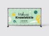 BANER REKLAMOWY - USŁUGI KRAWIECKIE - 200X100 CM - SUPER JAKOŚĆ!