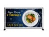 BANER PREMIUM - CATERING ZDROWA ŻYWNOŚĆ - 200X100 CM - SUPER JAKOŚĆ!!