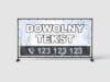 BANER REKLAMOWY - DOWOLNY TEKST - KW1 - 200X100 CM SUPER JAKOŚĆ!