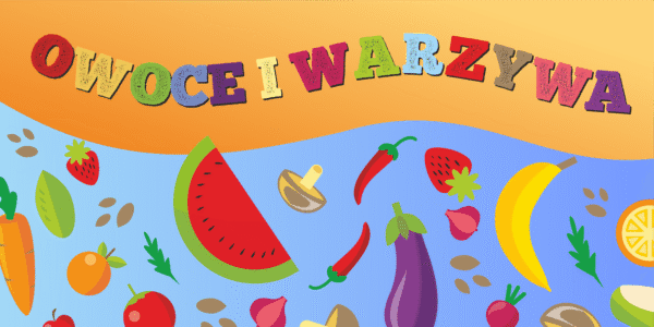 BANER REKLAMOWY - OWOCE WARZYWA SKLEP - 200X100 CM - SUPER JAKOŚĆ!