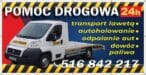 Baner Reklamowy 2 x 1 m -Pomoc Drogowa- Baner Premium - Mocny !