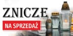 BANER REKLAMOWY - ZNICZE NA SPRZEDAŻ - 200X100 CM - SUPER JAKOŚĆ!