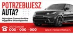 BANER PREMIUM - WYNAJEM SPRZEDAŻ AUT - 200X100 CM - SUPER JAKOŚĆ!