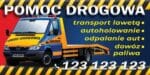 Baner Reklamowy 2 x 1 m - Pomoc Drogowa - Baner Premium - Mocny !