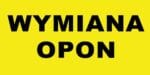Baner Reklamowy 2 x 1 m - Wymiana Opon- Baner Premium - Mocny !