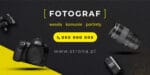 BANER PREMIUM - FOTOGRAF - 200X100 CM - SUPER JAKOŚĆ!!
