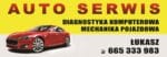 Baner Reklamowy 2 x 1 m - Auto Serwis - Baner Premium - Mocny !