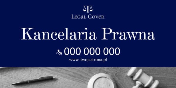 BANER PREMIUM - KANCELARIA PRAWNA -2X1M - SUPER JAKOŚĆ!!