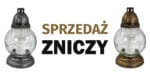 BANER REKLAMOWY - SPRZEDAŻ ZNICZY - 200x100 cm - WZ3