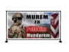 BANER PATRIOTYCZNY MUREM ZA POLSKIM MUNDUREM 2X1M SUPER JAKOŚĆ!