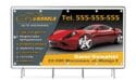 Baner Reklamowy 2 x 1 m - Auto Serwis - Baner Premium - Mocny !