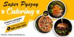 Baner Premium PYSZNY CATERING - 2x1m SUPER JAKOŚĆ!