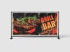 BANER REKLAMOWY - GRILL BAR CHILLI - 200X100 CM - SUPER JAKOŚĆ!