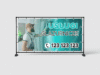 BANER REKLAMOWY  - USŁUGI GLAZURNICZE  - 200X100 CM - SUPER JAKOŚĆ!
