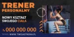 BANER PREMIUM - TRENER PERSONALNY - 200X100 CM - SUPER JAKOŚĆ!