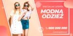 BANER PREMIUM - MODNA ODZIEŻ - 200X100 CM - SUPER JAKOŚĆ!!