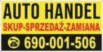 Baner Reklamowy 2 x 1 m -Auto Handel - Baner Premium - Mocny !