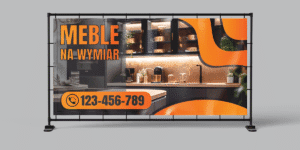 BANER PREMIUM - MEBLE NA WYMIAR - 200X100 CM - SUPER JAKOŚĆ!